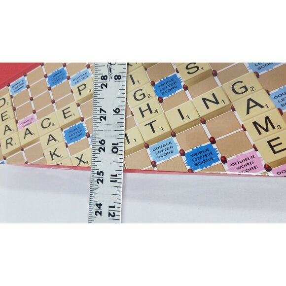 SCRABBLE Tile Lock Crossword Game Family Game Night Kids 8+ & Adults - Picture 9 of 11